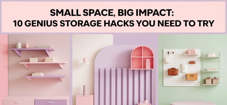 Small Space: 10 Storage Hacks