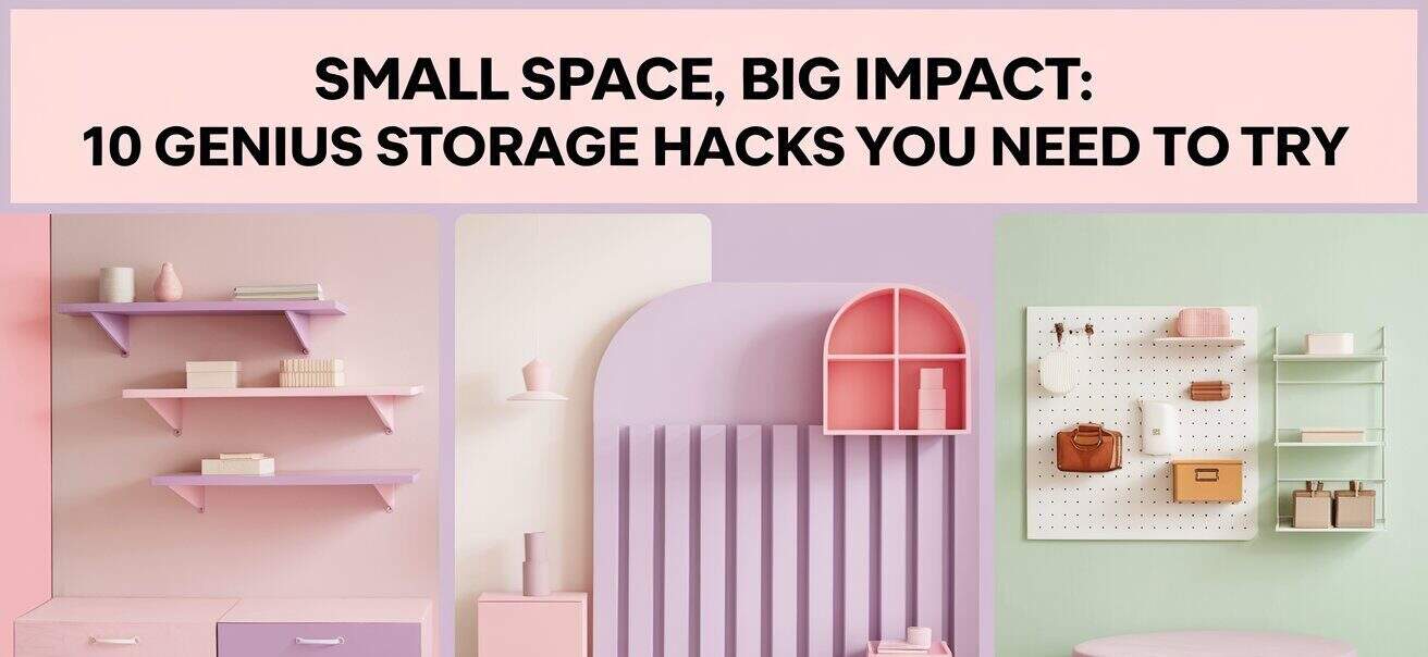 Small Space: 10 Storage Hacks