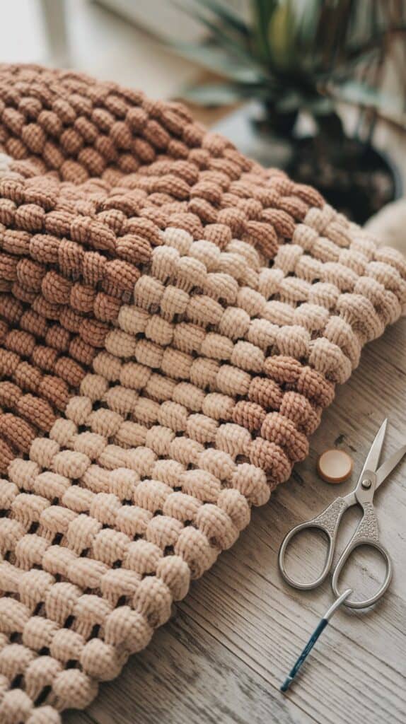 Chunky Crochet Blanket