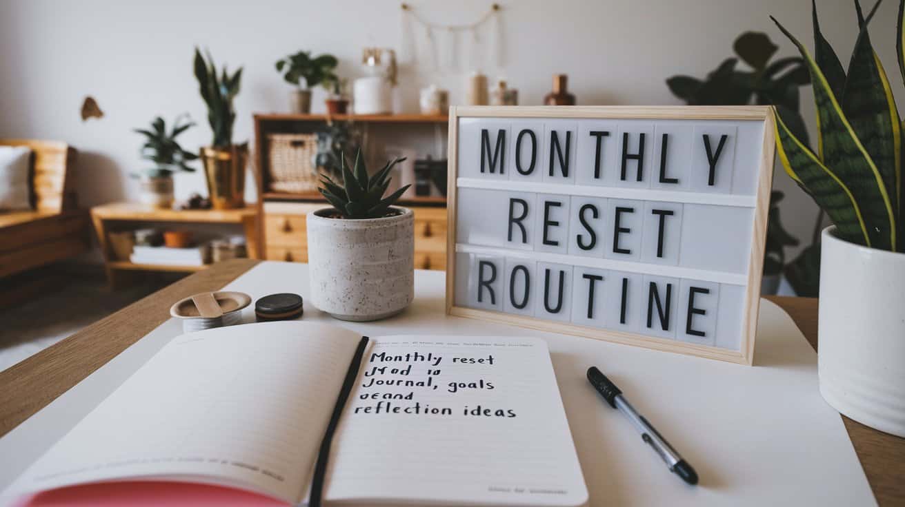 Monthly Reset Routine