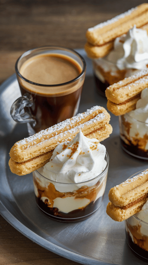 Combining rich espresso, cardamom, and mascarpone for a Middle Eastern twist on the Italian classic.