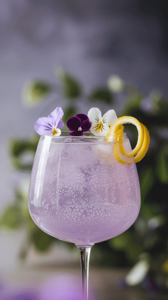 Floral, fizzy, and Pinterest-worthy. A dreamy drink with floral notes and fizzy sparkle that makes every sip feel like an afternoon tea party.