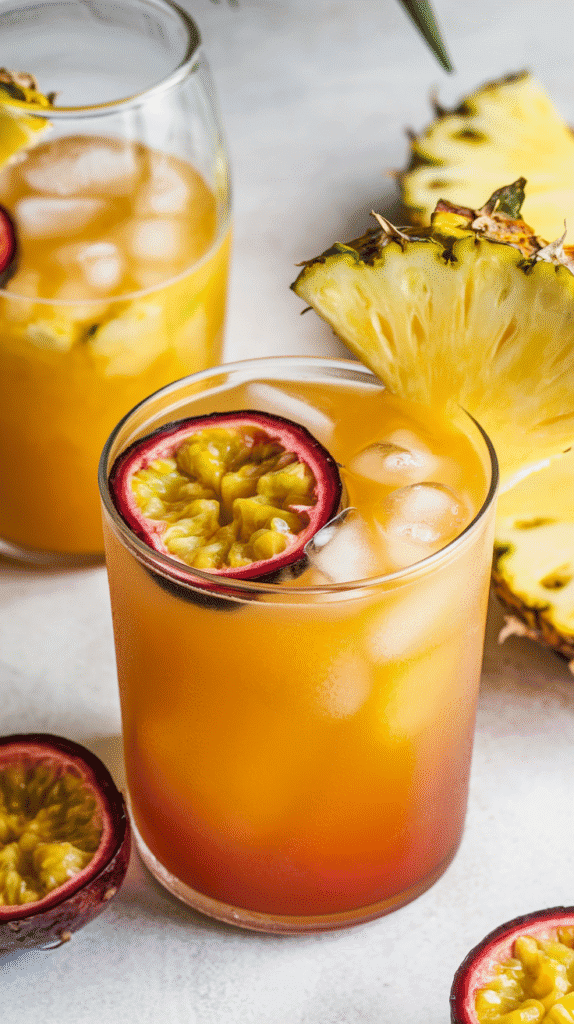 The Pineapple Passionfruit Refresher is for those who want to be transported straight to an island paradise.