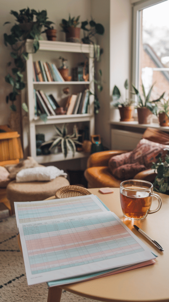 Picture yourself with a warm mug of tea, tinkering with your pastel-colored budget spreadsheet on a cozy Sunday afternoon. It feels like crafting, but for your finances.