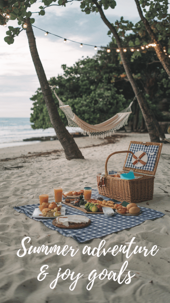 Dive into adventure and joy this summer with fun and spontaneous goals that embrace sunshine and freedom. 