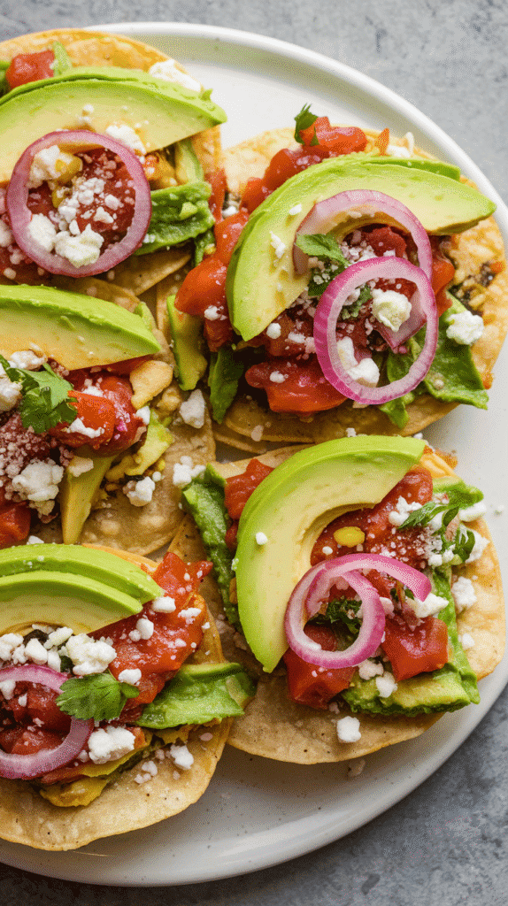 Tostadas are the crunchy canvas of Mexican street food.