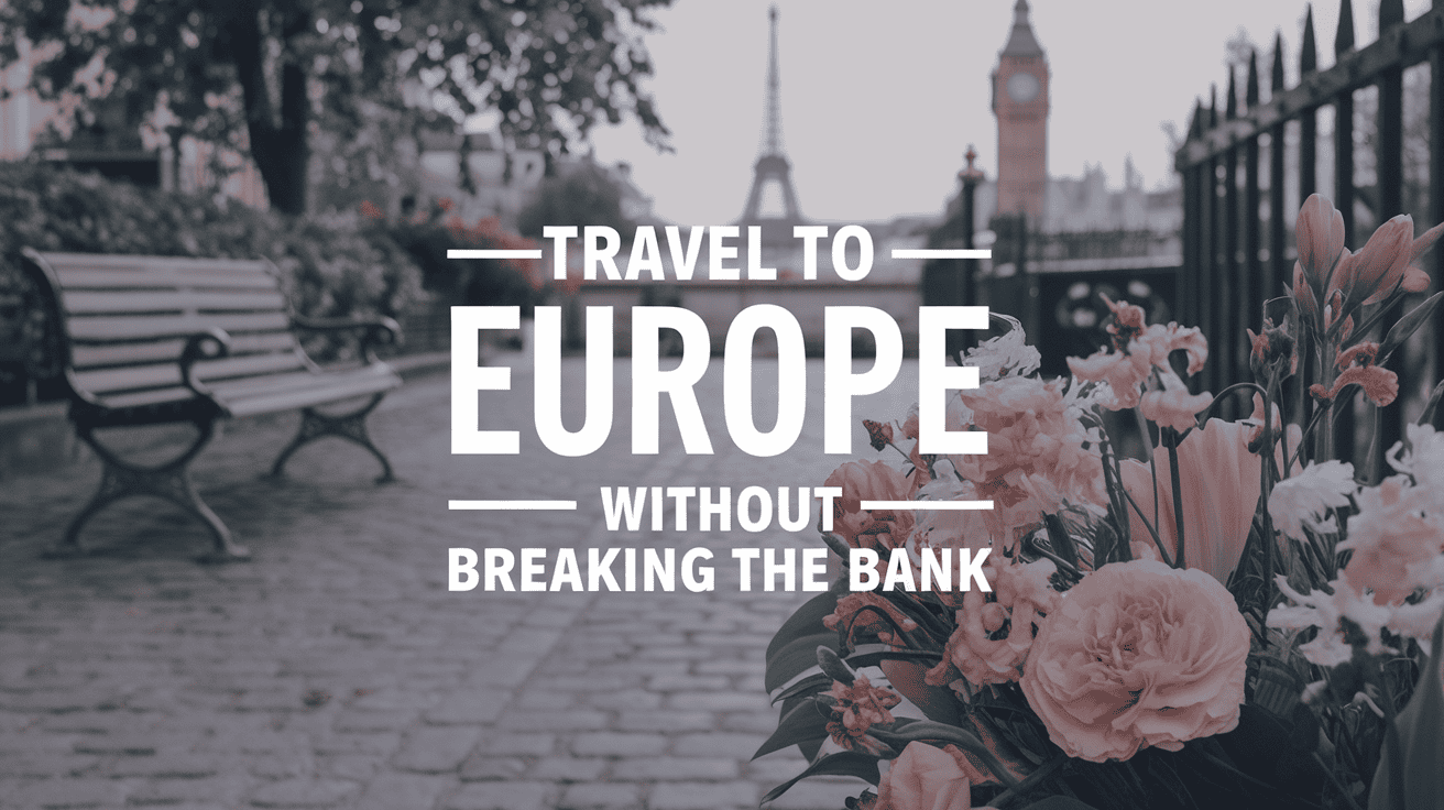 Travel to Europe Without Breaking the Bank