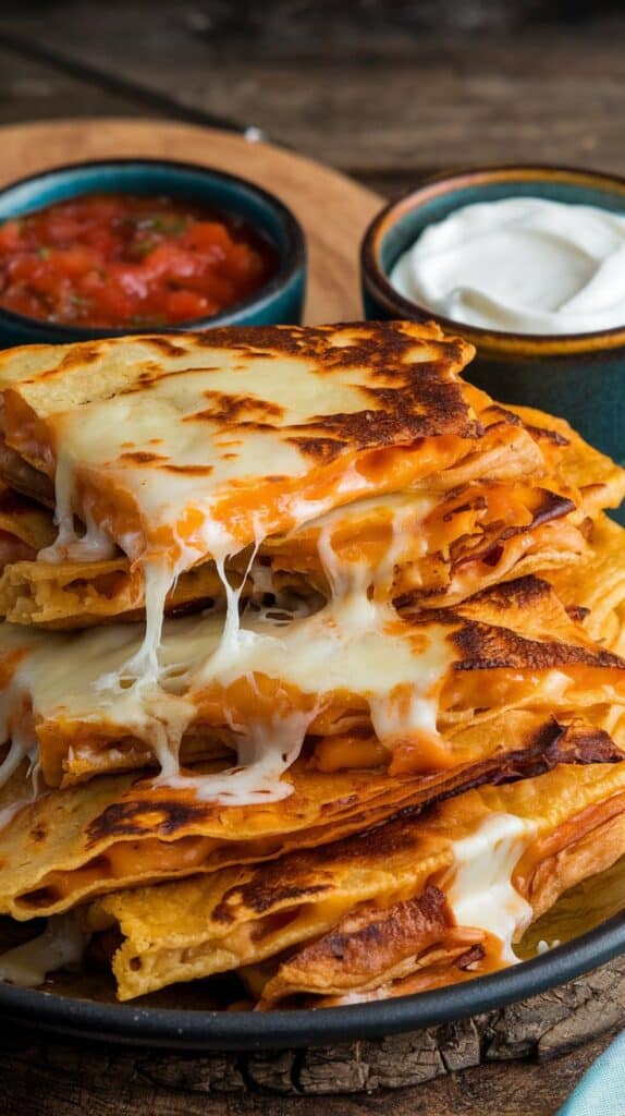 4-Ingredient Dinners: BBQ Chicken Quesadillas