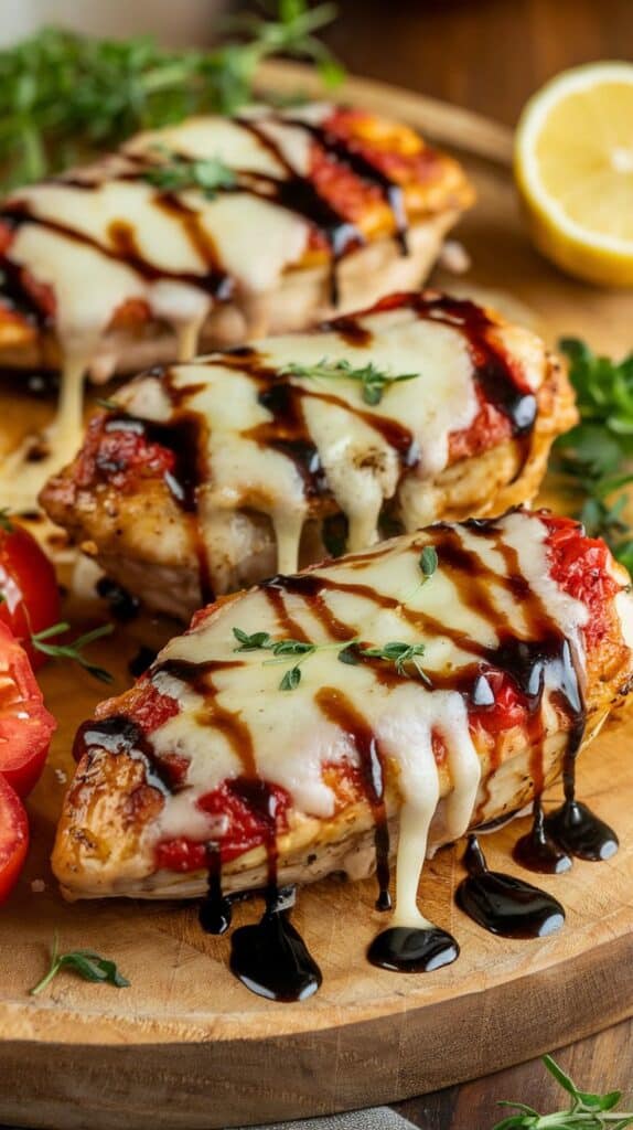 4-Ingredient Dinners: Caprese Chicken Bake