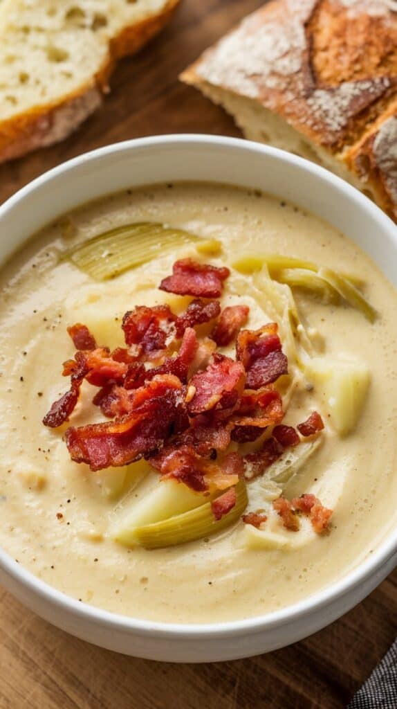 Creamy Potato & Leek Soup