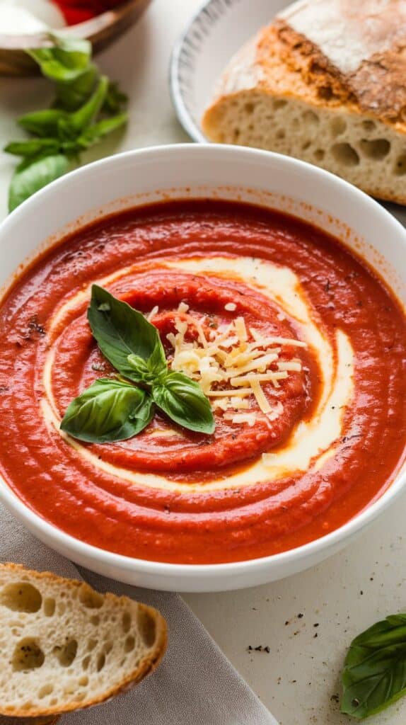 Creamy Tomato Basil Soup