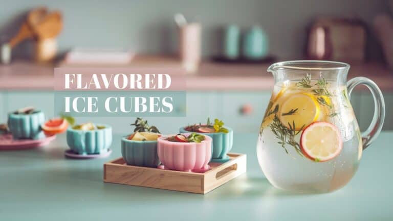 Flavored Ice Cubes