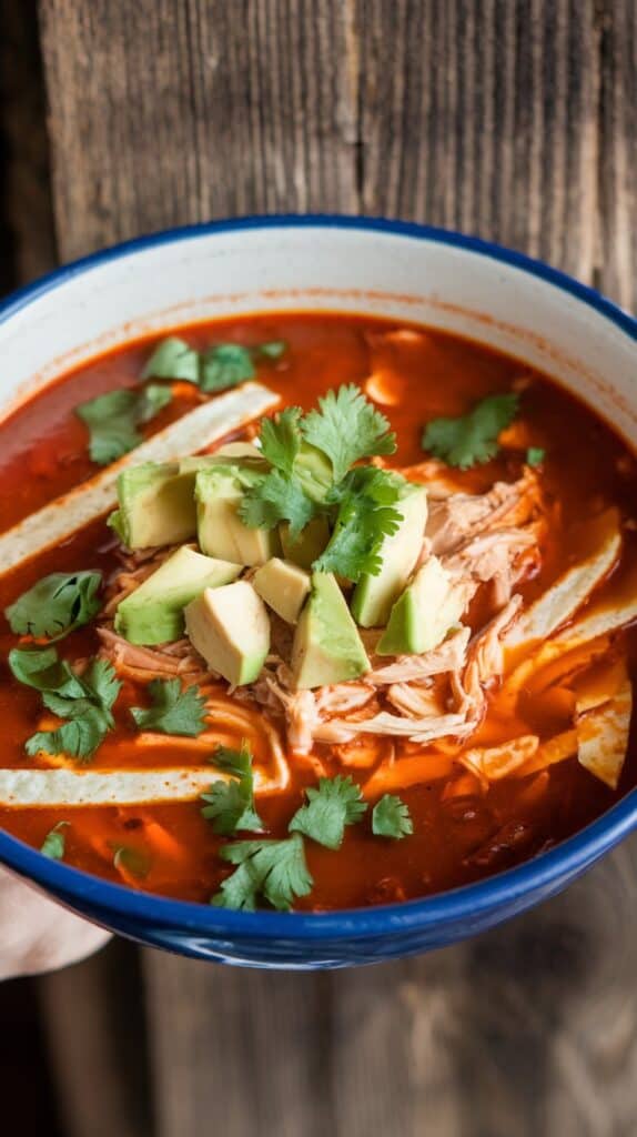 One-Pot Cozy Soups: Mexican Tortilla Soup