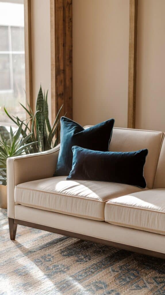 Mini-Makeover: Swap Out Throw Pillows