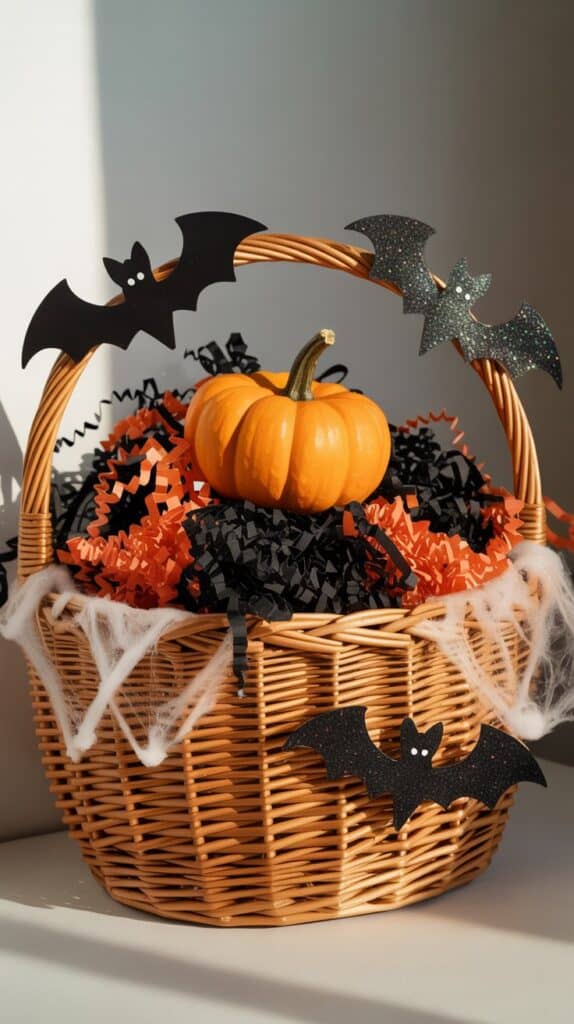 DIY Boo Baskets: Add the Spooky Filler
