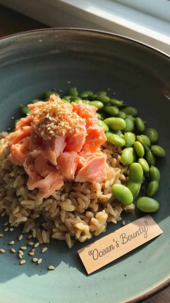 Asian-Inspired Salmon Bowl