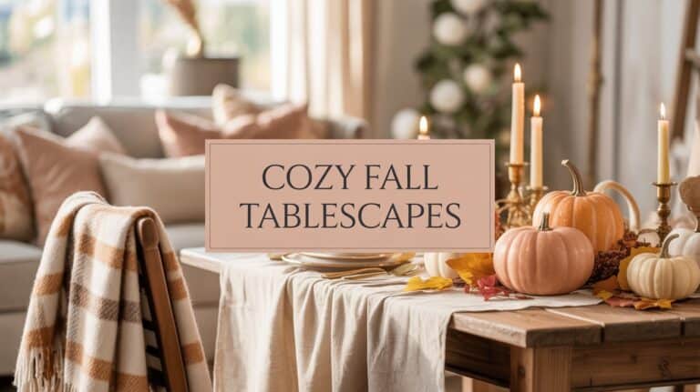 Cozy Fall Tablescapes