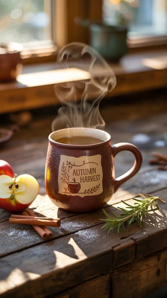 Non-Alcoholic Fall Drinks: Hot Spiced Apple Cider