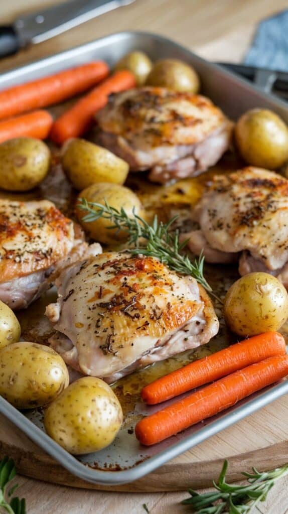 Week of No-Decision Dinners: Sheet Pan Harvest Chicken