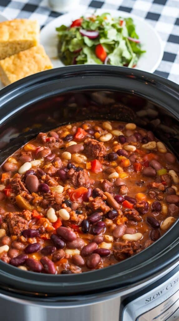 Week of No-Decision Dinners: Slow Cooker Chili Night
