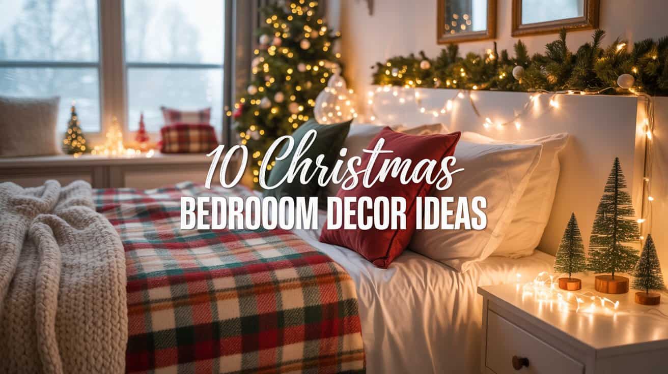 10 Christmas Bedroom Decor Ideas
