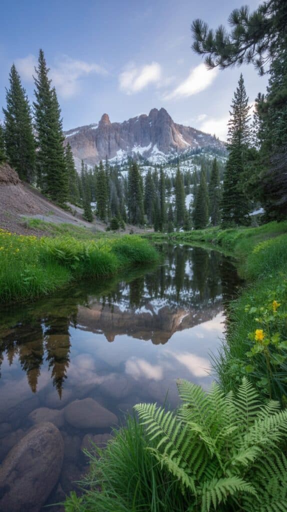 Underrated National Parks: Walking through a steamy volcanic field surrounded by pine forests and snow-capped peaks.