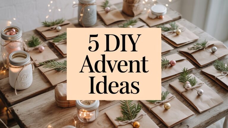 Simple DIY Advent Calendars